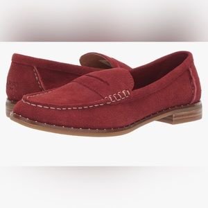 Sperry seaport penny stud suede loafer